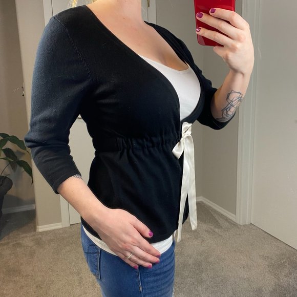 •WHBM• NWT Button Up Cardigan - Picture 7 of 8